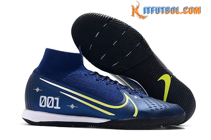 Nike Botas De Fútbol Mercurial Superfly 7 Elite MDS IC Azul marino