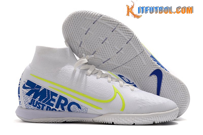 Nike Botas De Fútbol Mercurial Superfly 7 Elite MDS IC Blanco