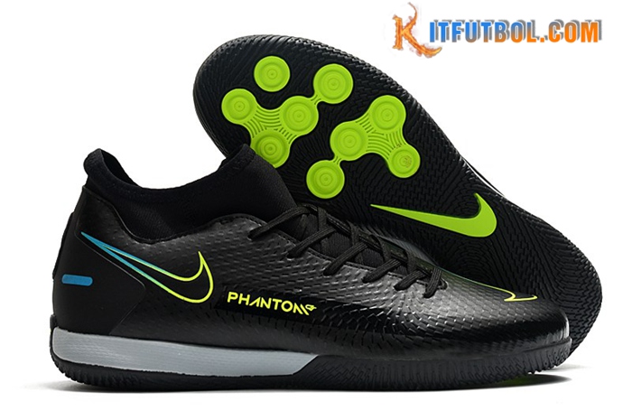 Nike Botas De Fútbol Phantom GT Academy Dynamic Fit IC Negro