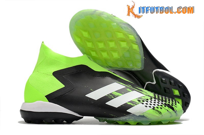 Adidas Botas De Fútbol Preator Mutator 20+ TF Verde/Negro