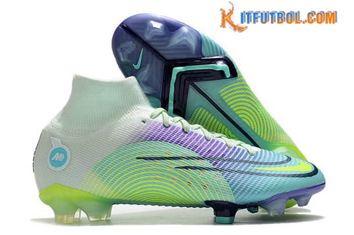 Nike Botas De Fútbol Mercurial Dream Speed Superfly 8 Elite FG Violeta/Verde