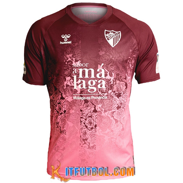 Nueva Camisetas De Futbol Malaga Segunda 2022/2023
