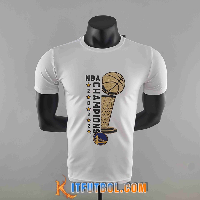 NBA Golden State Warriors T-Shirt Blanco #K000219