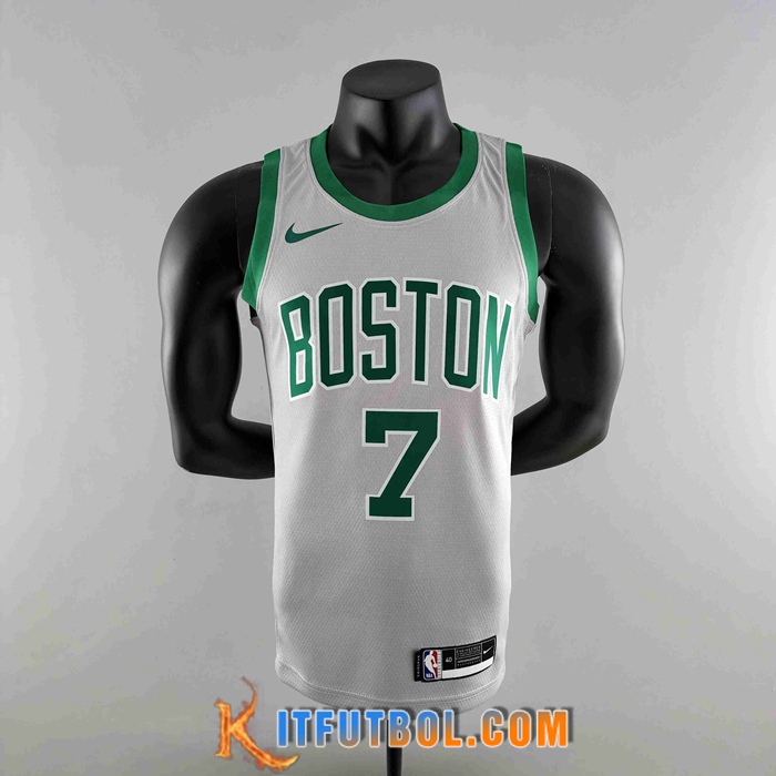 Camisetas Boston Celtics (BROWN #7) Gris