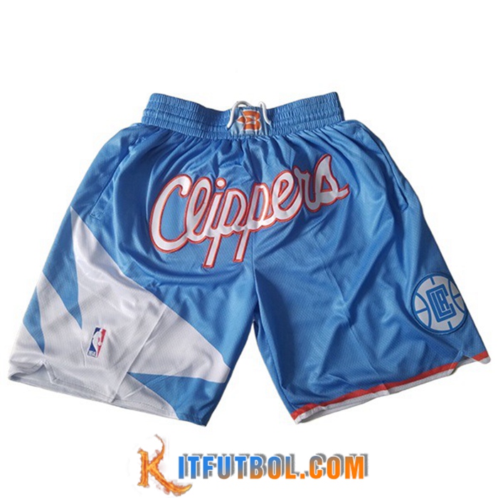 Cortos NBA Los Angeles Clippers Azul Claro