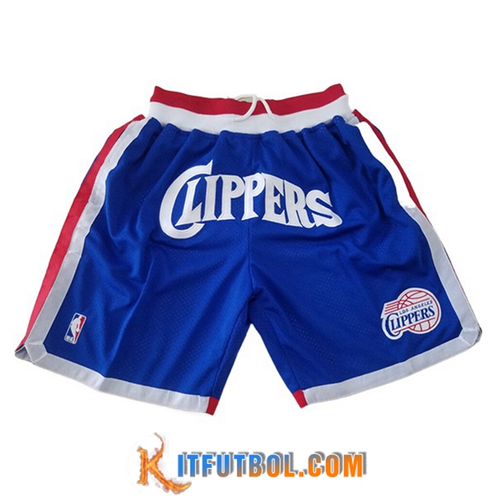 Cortos NBA Los Angeles Clippers Azul