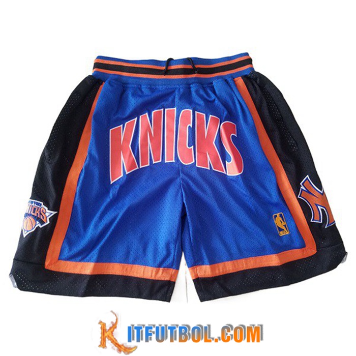 Cortos NBA New York Knicks Azul