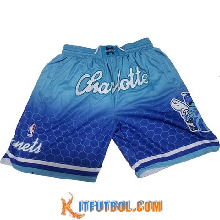 Cortos NBA Charlotte Hornets Azul