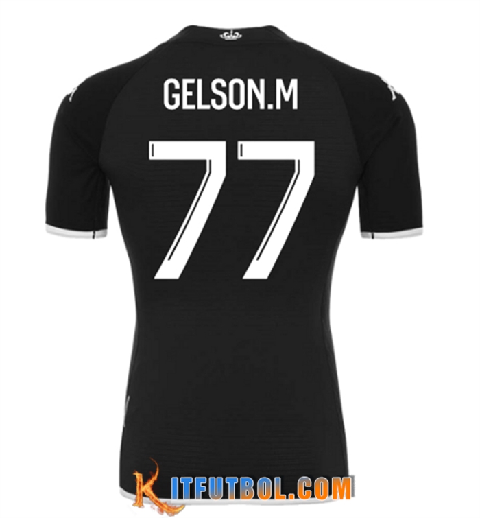 Camisetas De Futbol AS Monaco (GELSON.M #77) 2022/2023 Segunda
