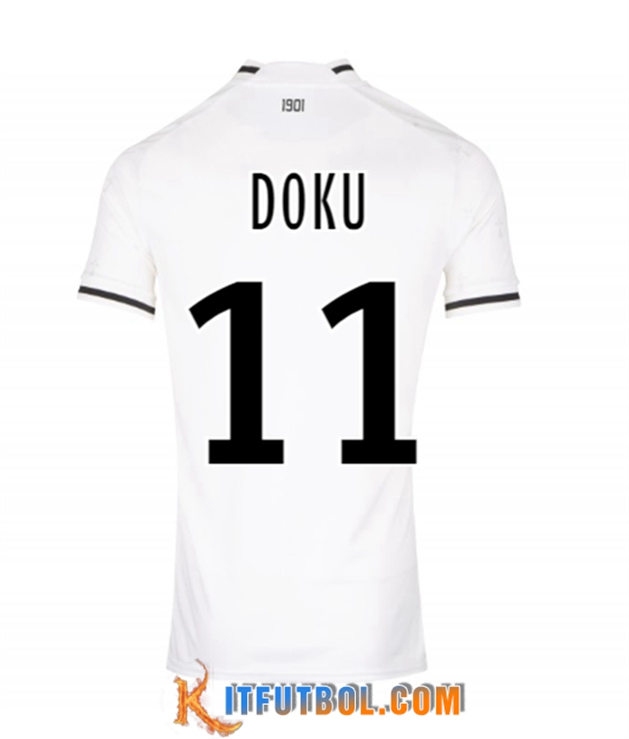 Camisetas De Futbol Stade Rennais (DOKU #11) 2022/2023 Segunda