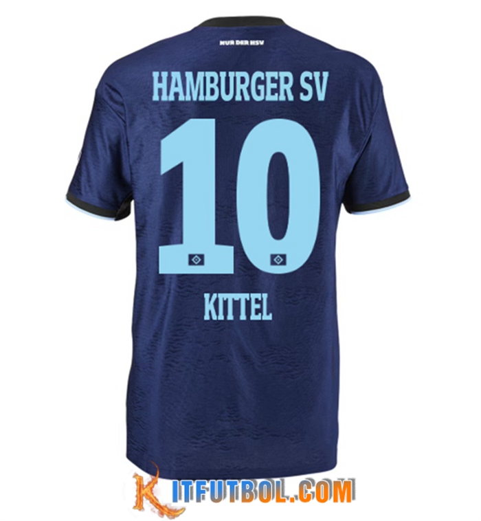 Camisetas De Futbol HSV Hamburg (KITTEL #10) 2022/2023 Segunda