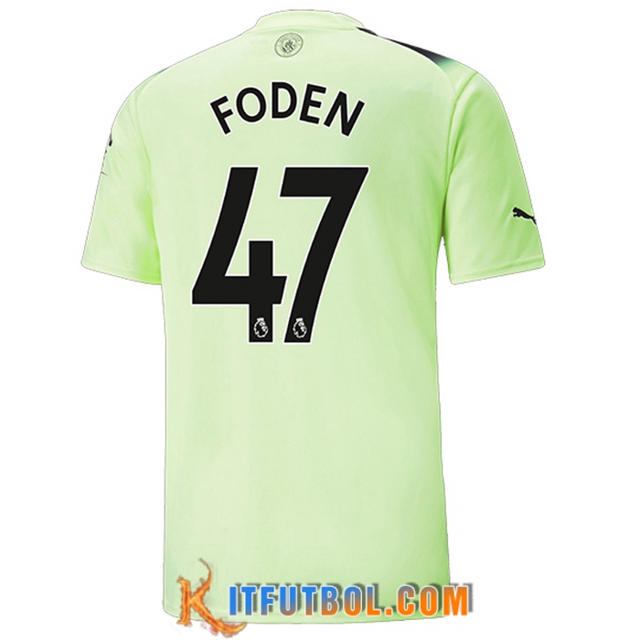 Camisetas De Futbol Manchester City (FODEN #47) 2022/2023 Tercera