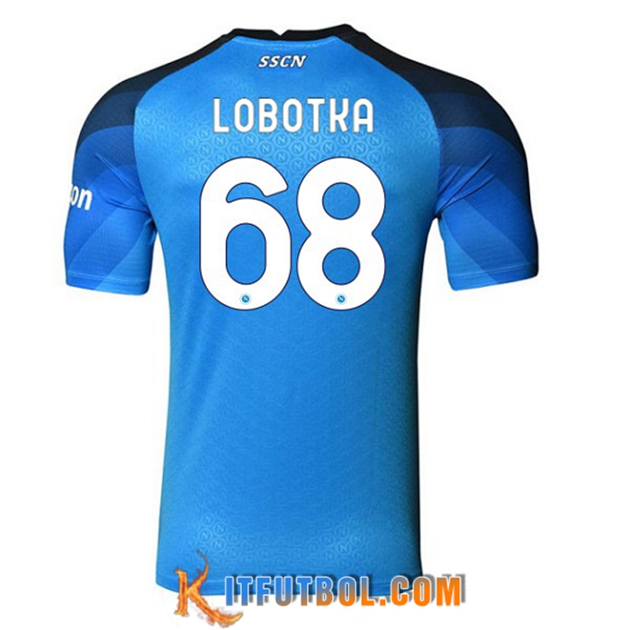 Camisetas De Futbol SSC Napoli (LOBOTKA #68) 2022/2023 Primera