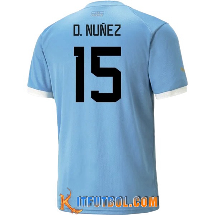 Camiseta Equipo Nacional Uruguay (F.VALVERDE #15) 2022/2023 Primera