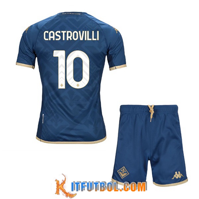 Camisetas De Futbol ACF Fiorentina (CASTROVILLI #10) Ninoss Tercera 2022/2023