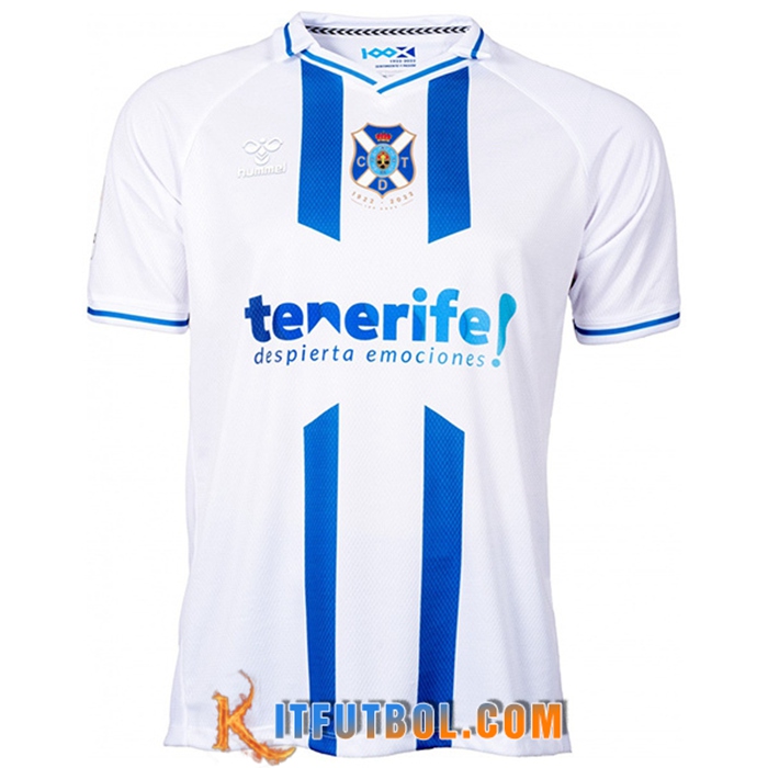 Nueva Camisetas De Futbol CD Tenerife Primera 2022/2023