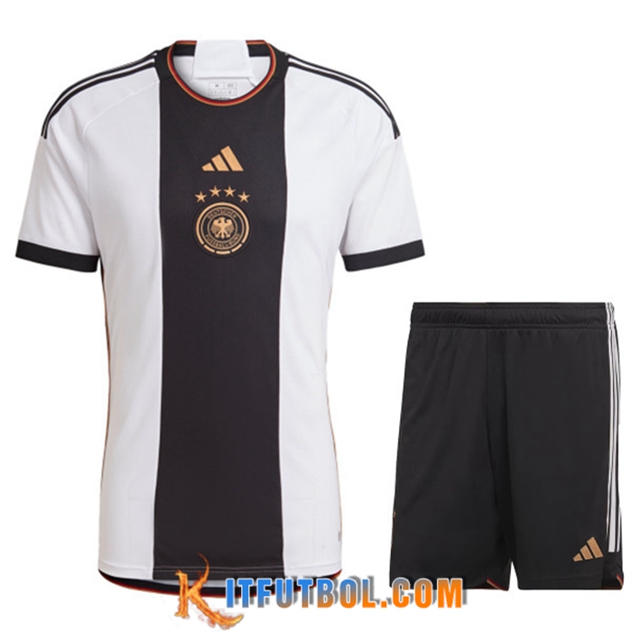 Camisetas De Futbol Foot Alemania Primera + Cortos 2022/2023