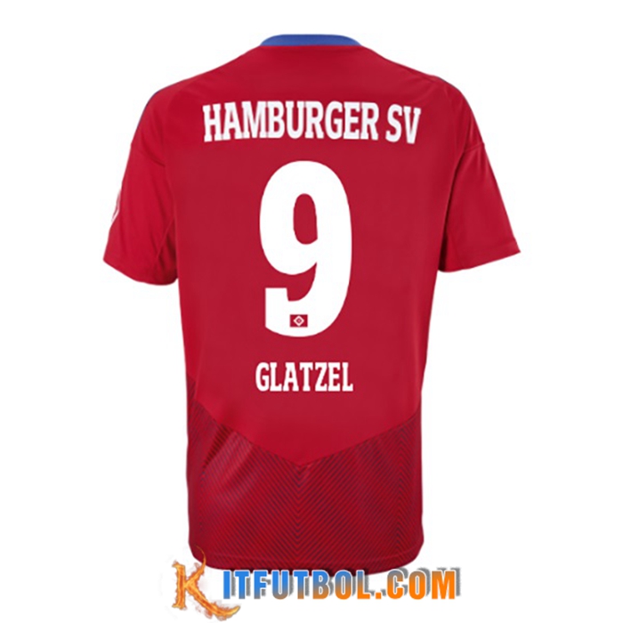 Camisetas De Futbol Hamburger SV (GLATZEL #9) 2022/2023 Tercera