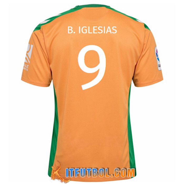 Camisetas De Futbol Real Betis (B.IGLESIAS #9) 2022/2023 Tercera