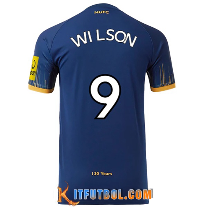 Camisetas De Futbol Newcastle United (WILSON #9) 2022/2023 Segunda
