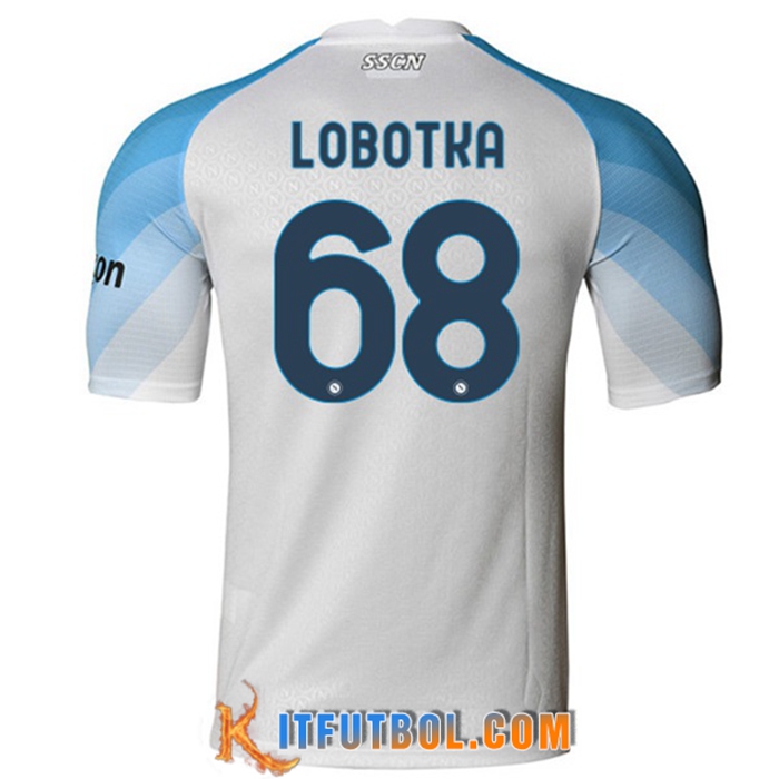 Camisetas De Futbol SSC Napoli (LOBOTKA #68) 2022/2023 Segunda