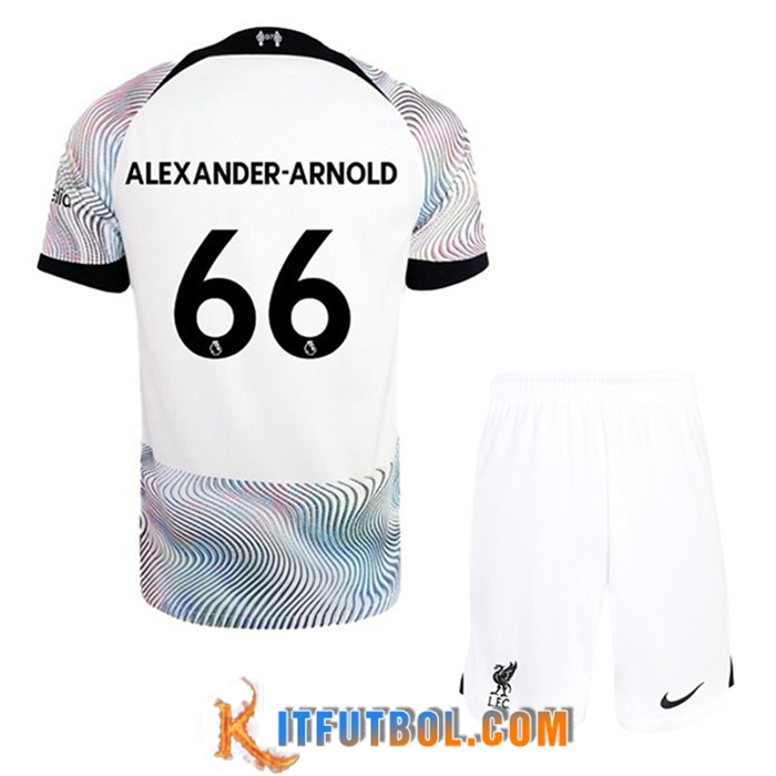 Camisetas De Futbol Liverpool (ALEXANDER-ARNOLD #66) Ninos Segunda 2022/2023