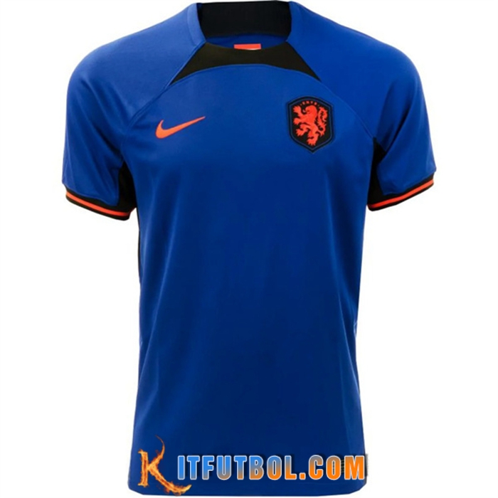 Nueva Camisetas De Futbol Países Bajos Segunda Copa Del Mundo 2022