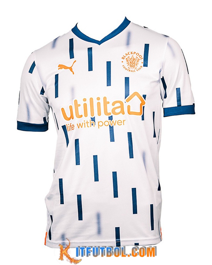 Nueva Camisetas De Futbol Blackpool Segunda 2022/2023