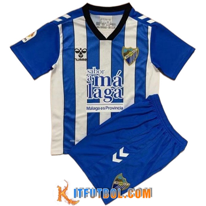 Nueva Camisetas De Futbol Malaga Ninos Primera 2022/2023