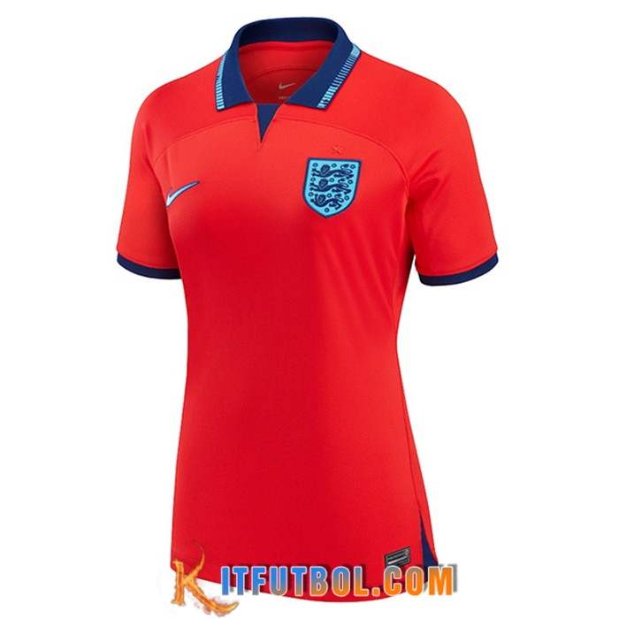 Camisetas De Futbol Inglaterra Mujer Segunda 2022/2023