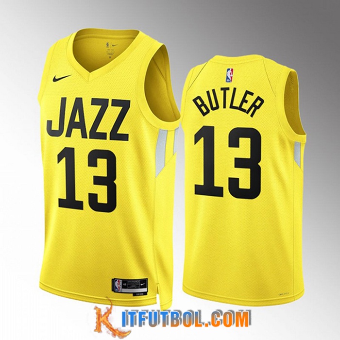 Camisetas Utah Jazz (BUTLER #13) 2022/23 Amarillo