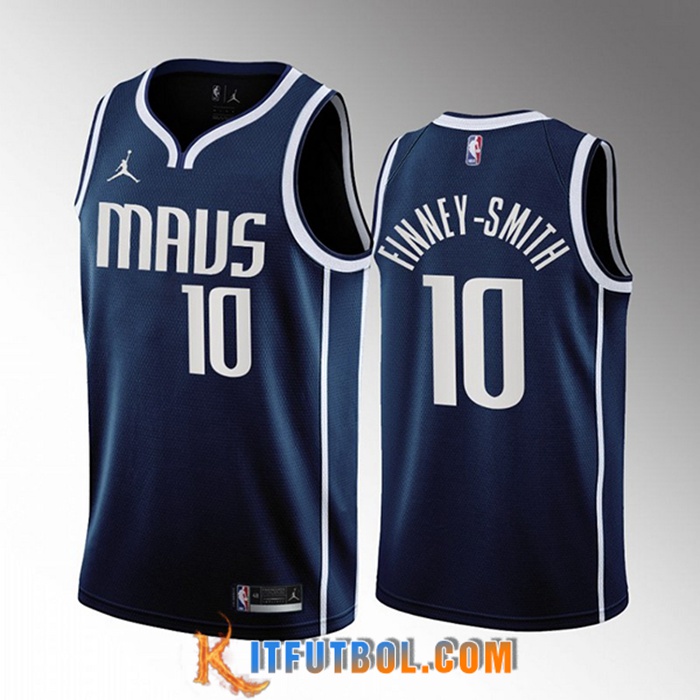 Camisetas Dallas Mavericks (FINNEY-SMITH #10) 2022/23 Azul marino