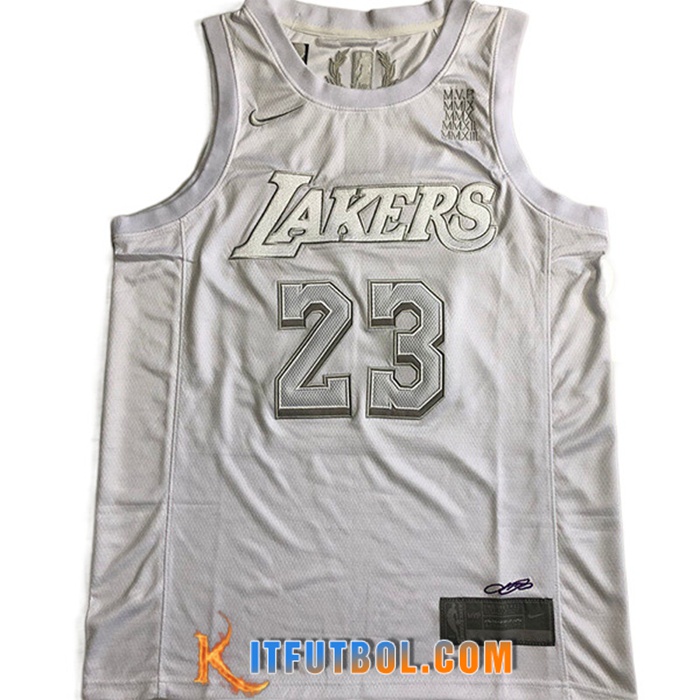 Camisetas Los Angeles Lakers (JAMES #23) 2022/23 Blanco