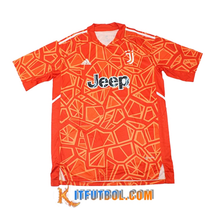 Nueva Camisetas De Futbol Juventus Portero Naranja 2022/2023