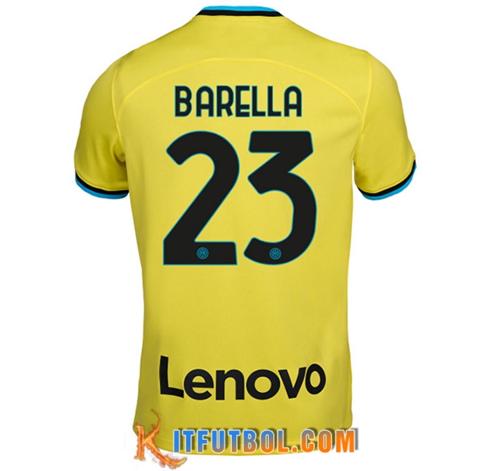 Camisetas De Futbol Inter Milan (BARELLA #23) 2022/2023 Tercera