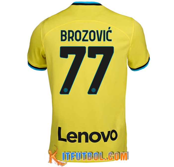 Camisetas De Futbol Inter Milan (BROZOVIĆ #77) 2022/2023 Tercera