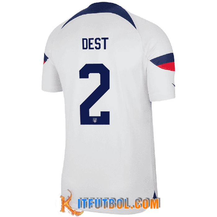 Camiseta Equipo Nacional Estados Unidos (DEST #2) 2022/2023 Primera