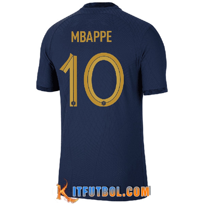 Camiseta Equipo Nacional Francia (MBAPPE #10) 2022/2023 Primera