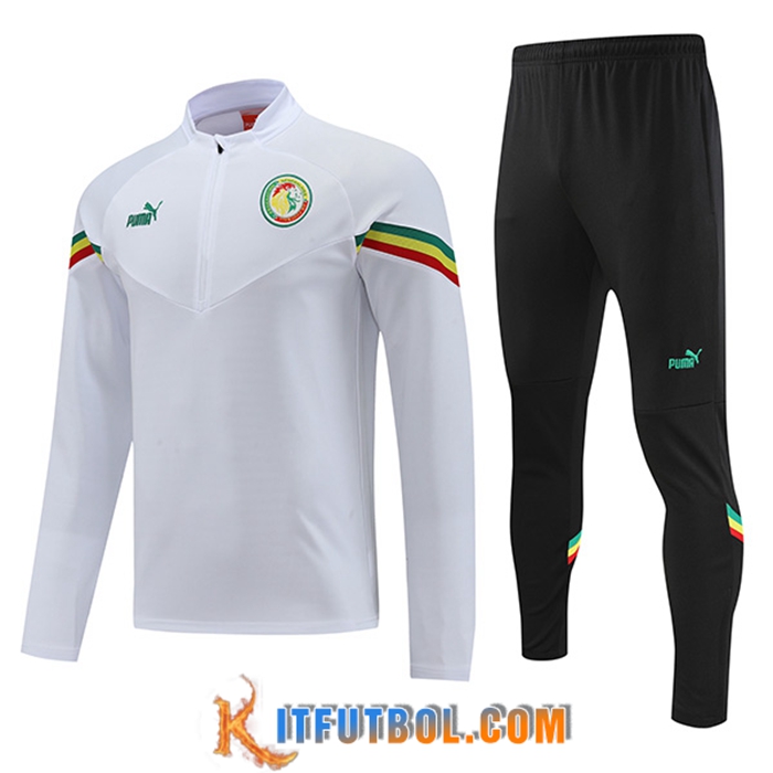 Chandal Equipos De Futbol Senegal Blanco 2022/2023