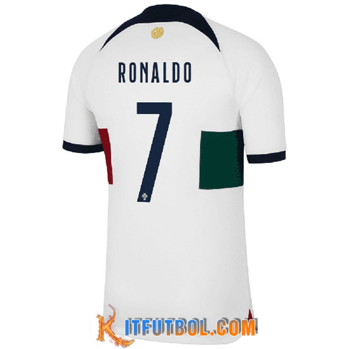 Camisetas De Futbol Portugal (RONALDO #7) Copa Del Mundo 2022 Segunda