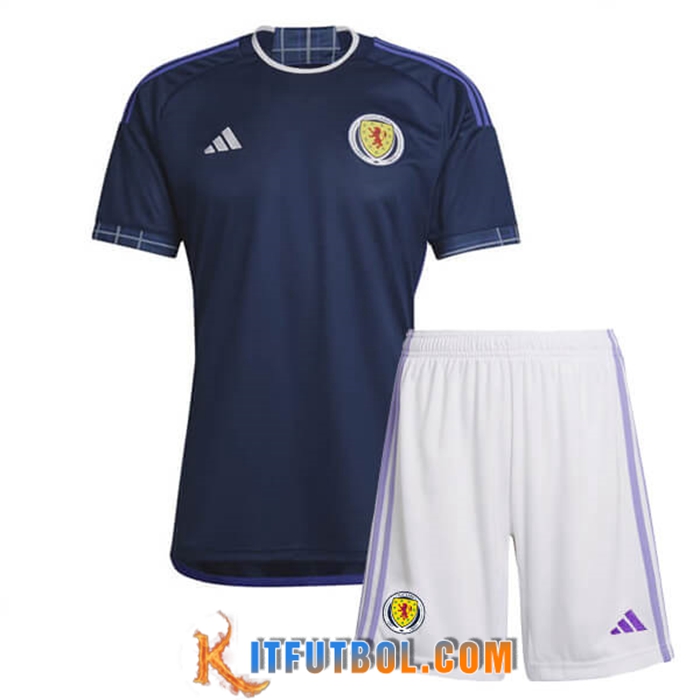 Nueva Camisetas De Futbol Escocia Ninos Primera 2022/2023