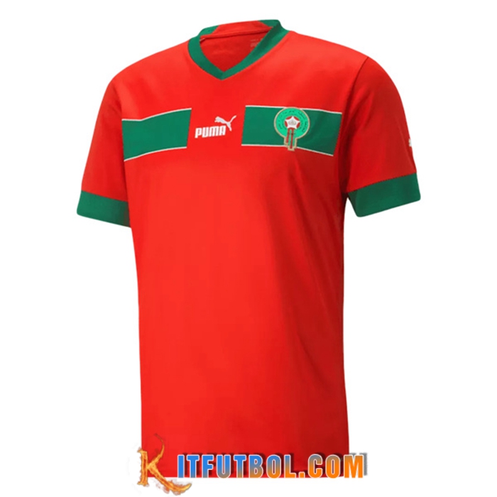 Nueva Camiseta Equipo Nacional Marruecos Primera 2022/2023