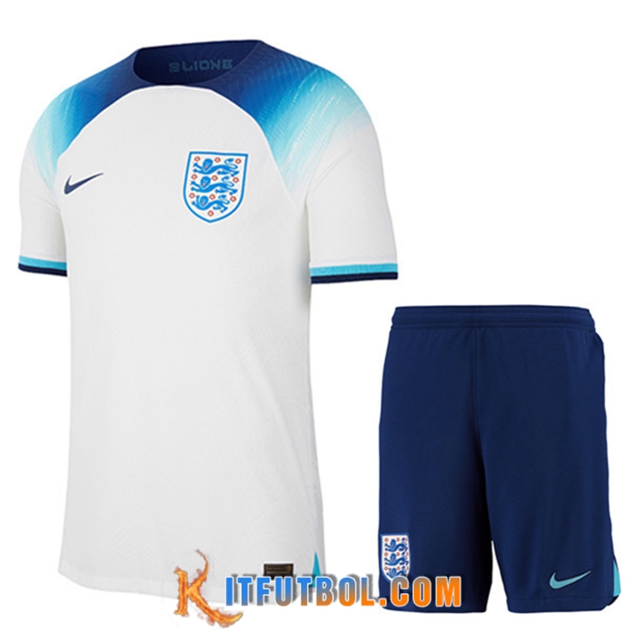 Camisetas De Futbol Inglaterra Ninos Primera Copa Del Mundo 2022