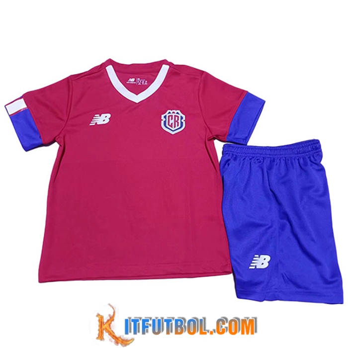 Camisetas De Futbol Costa Rica Ninos Primera Copa Del Mundo 2022