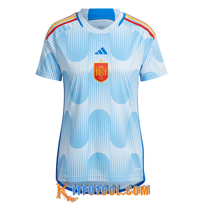 Camisetas De Futbol España Mujer Segunda Copa Del Mundo 2022
