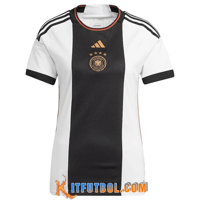 Camisetas De Futbol Alemania Mujer Primera Copa Del Mundo 2022