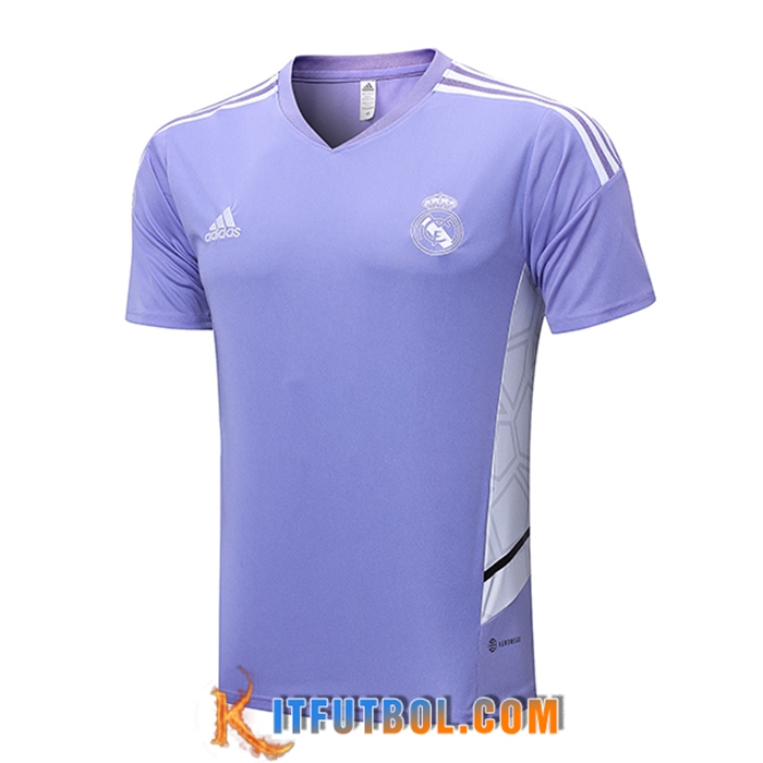 Camiseta Entrenamiento Real Madrid Violeta 2022/2023
