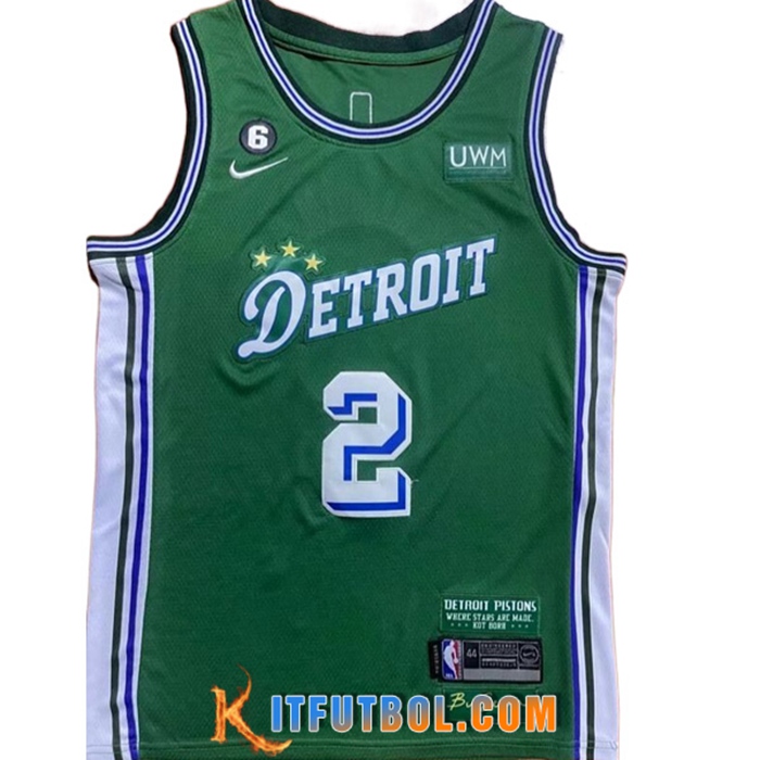 Camisetas Detroit Pistons (BRISSETT #12) 2022/23 Verde