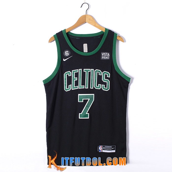 Camisetas Boston Celtics (BROWN #7) 2022/23 Negro