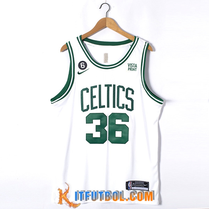Camisetas Boston Celtics (SMART #36) 2022/23 Blanco